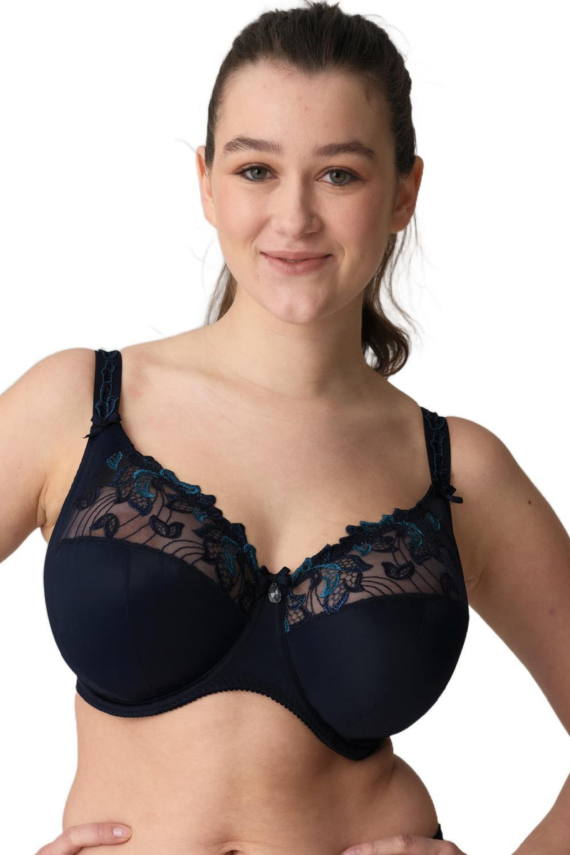 Prima Donna Deauville Full Cup Bra, I - K Cup, Velvet Blue (0161815)