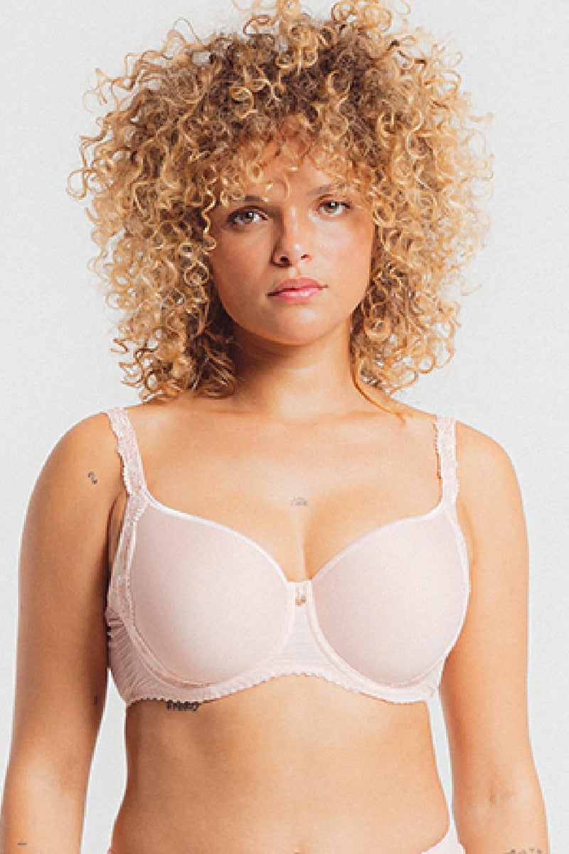 Louisa Bracq Élise Spacer Bra, Nude Rose (41906)