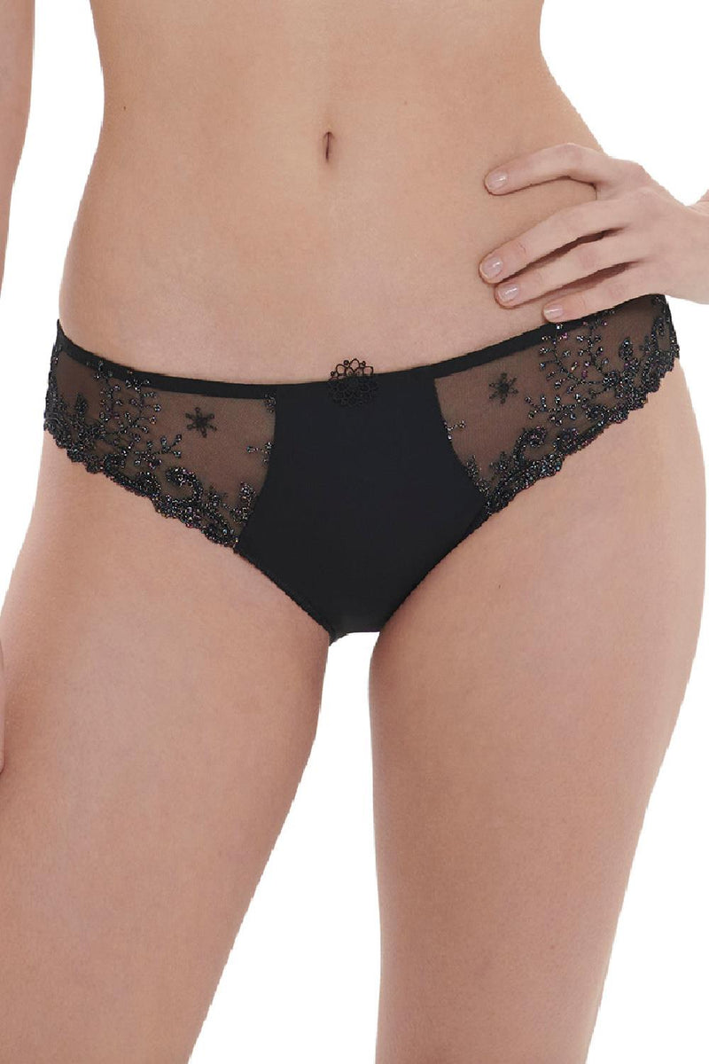 Simone Perele Delice Bikini Brief, Gem Black (12X720)