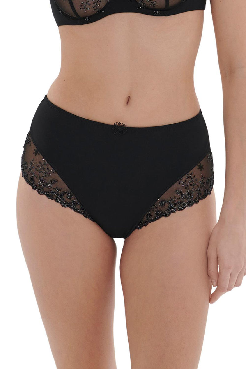 Simone Perele Delice Deep Brief, Gem Black (12X770)