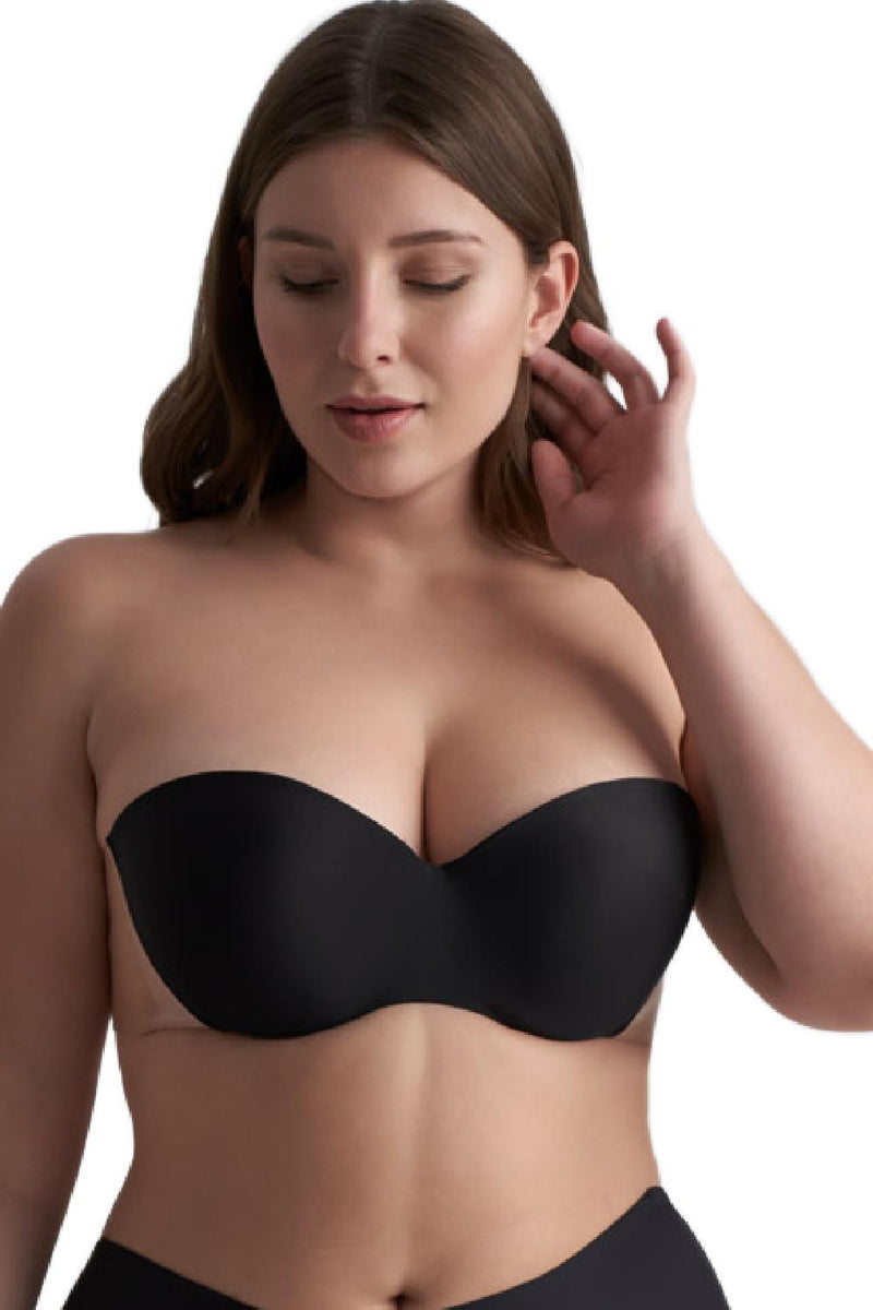 Bye Bra Adhesive Glam Bra, Black (1721, Cup D)