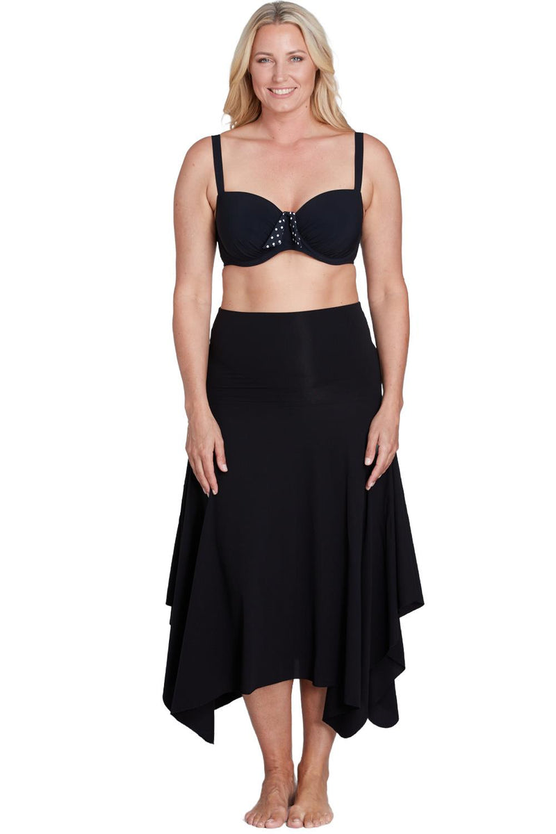 Sunflair Swim Multistyle Skirt Cover-Up, Black (23106)