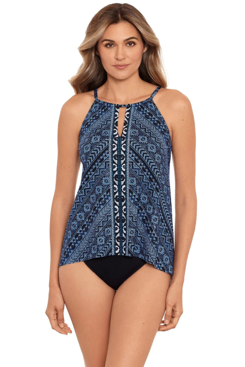 Miraclesuit Paillette Peephole Tankini, Multi (6537560)