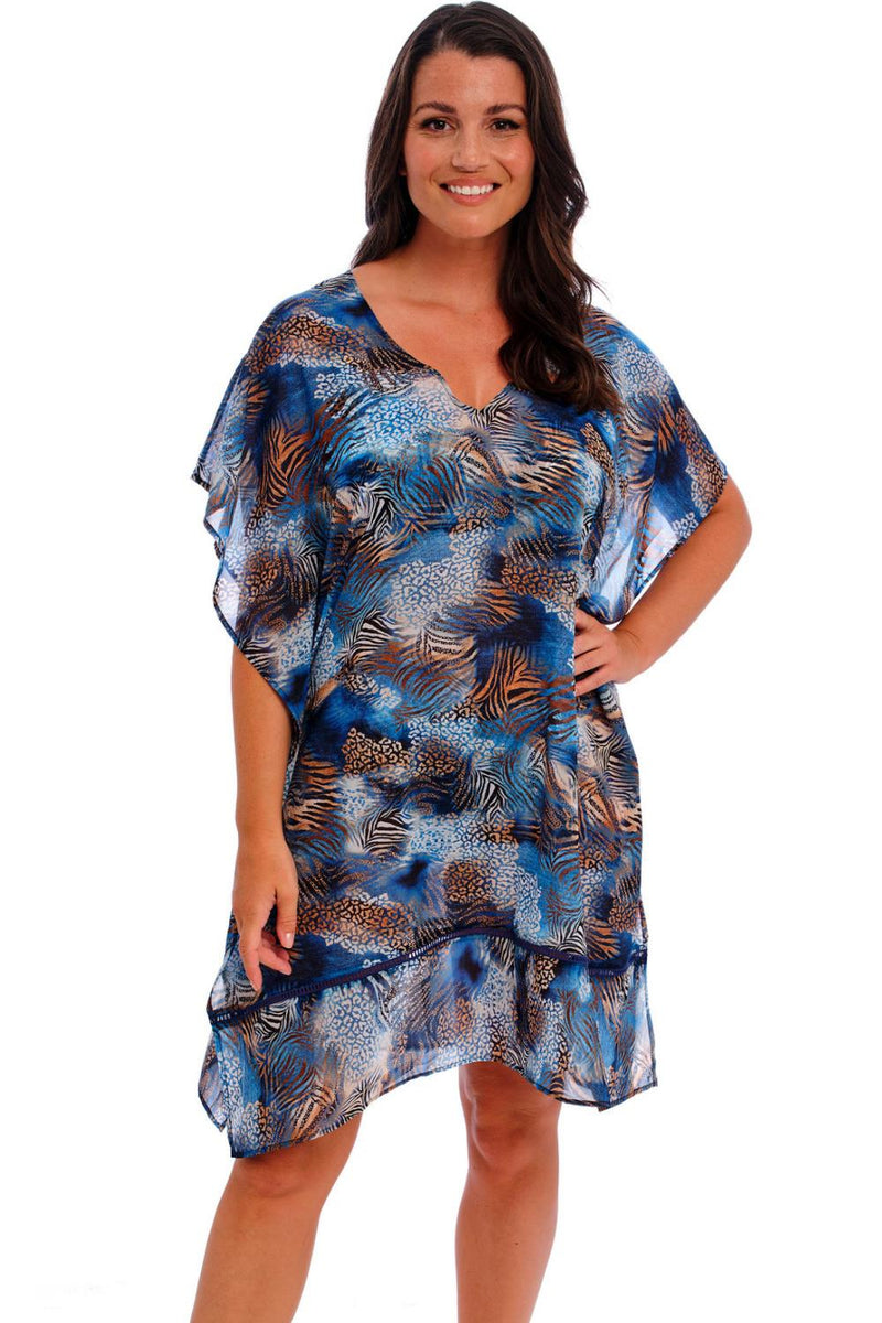 Fantasie Seraya Sands Kaftan, Denim (FS503794)