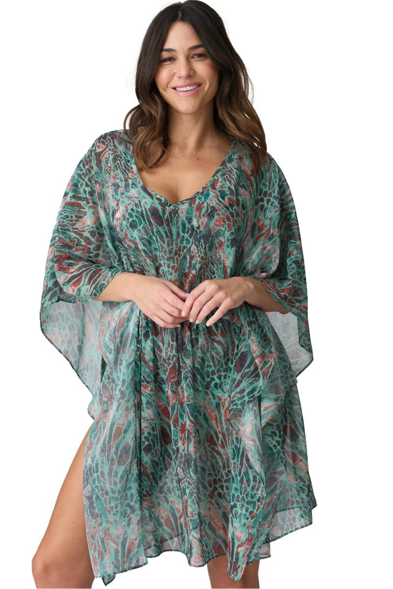 Prima Donna Riyad Swim Kaftan, Turquoise Seas (4012884)