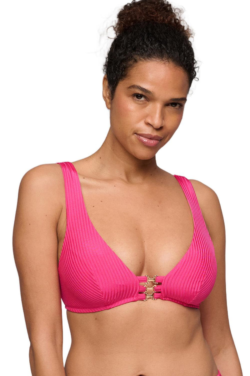 Marie Jo Swim Emly Padded Triangle Bikini Top, Dragon Fruit (1007713)