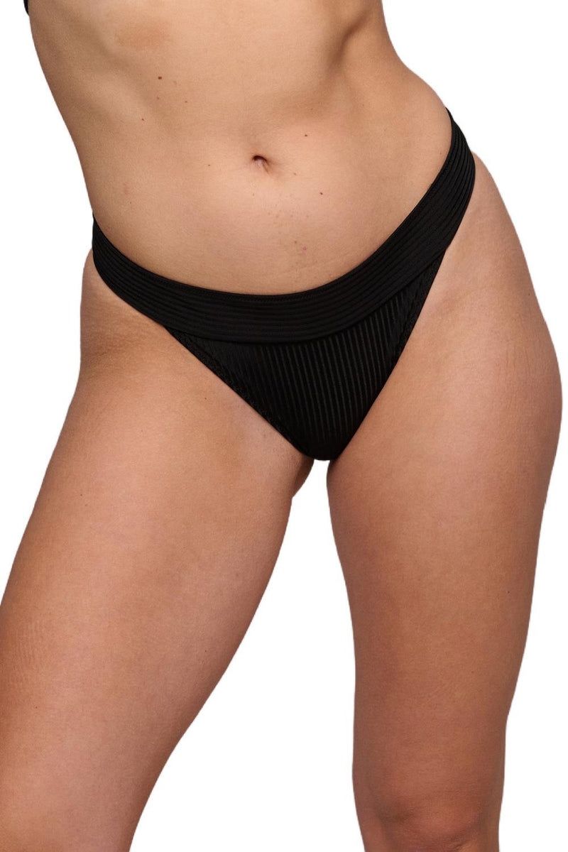 Marie Jo Swim Emly Brazilian Bikini Briefs, Black (1007756)