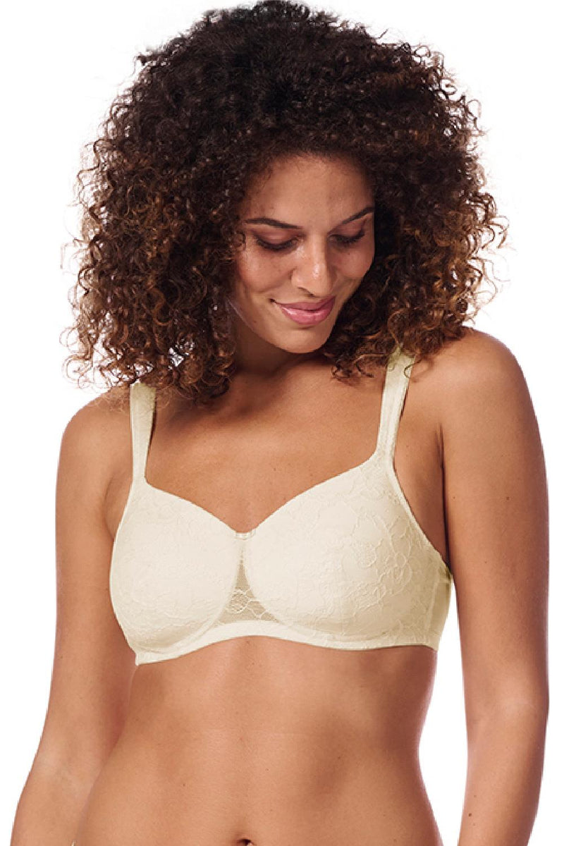 Amoena Camilla Non-wired Padded Bra, Off-White (45077)