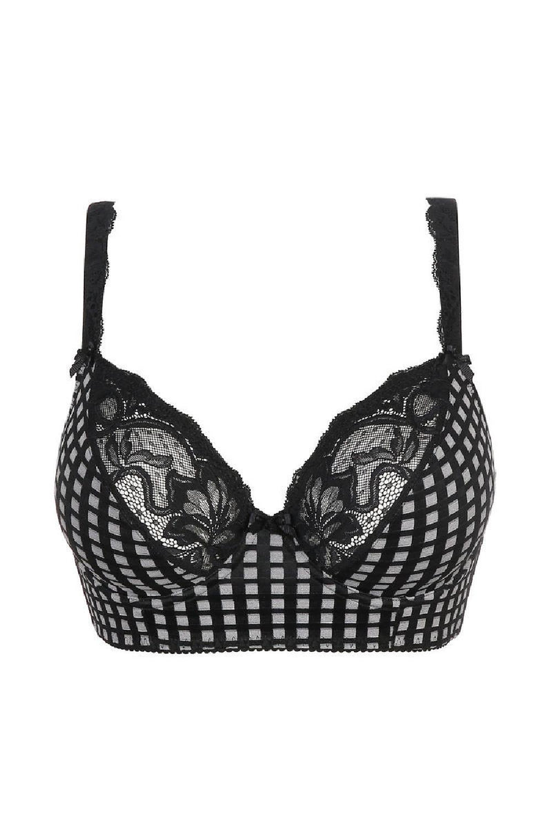 Prima Donna Madison Deep Plunge Balcony, Crystal Black (0262126)