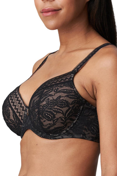 PrimaDonna Twist Palermo Heart Shaped Bra, Black (0242090)