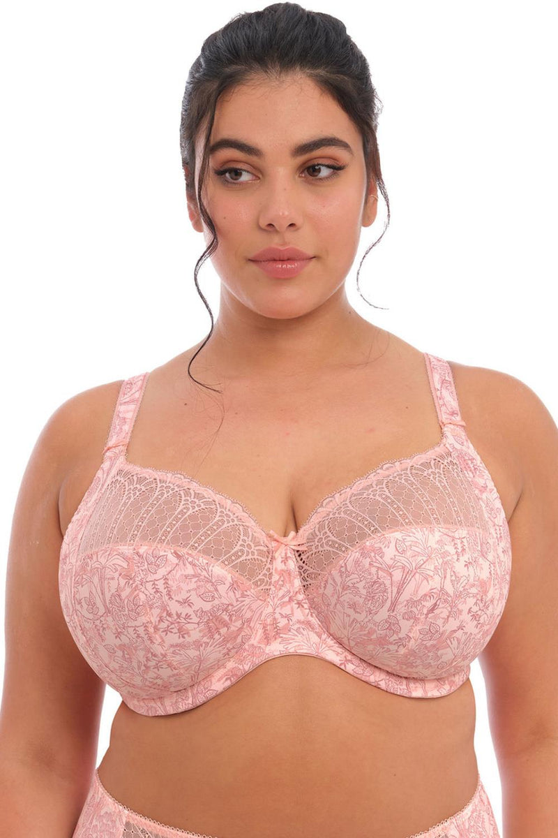 Elomi Mariella Stretch Banded Bra, Peachy Tiger (EL4420)