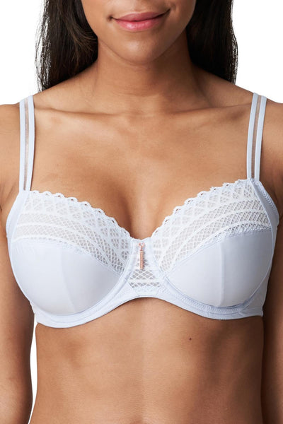 Prima Donna Twist East End Full Cup Wired Bra, Heather Blue (0141930)