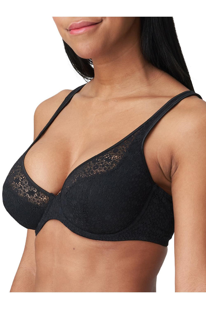 Prima Donna Twist Epirus Triangle Bra, Black (0141974)