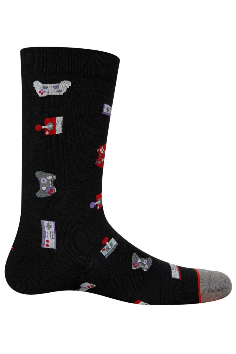 SAXX Whole Package Crew Socks SXCR102-GBB (Gamer Black)