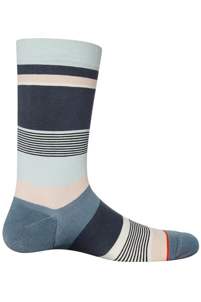 SAXX Whole Package Crew Socks SXCR102-SRB (Splash Rugby-Blue)