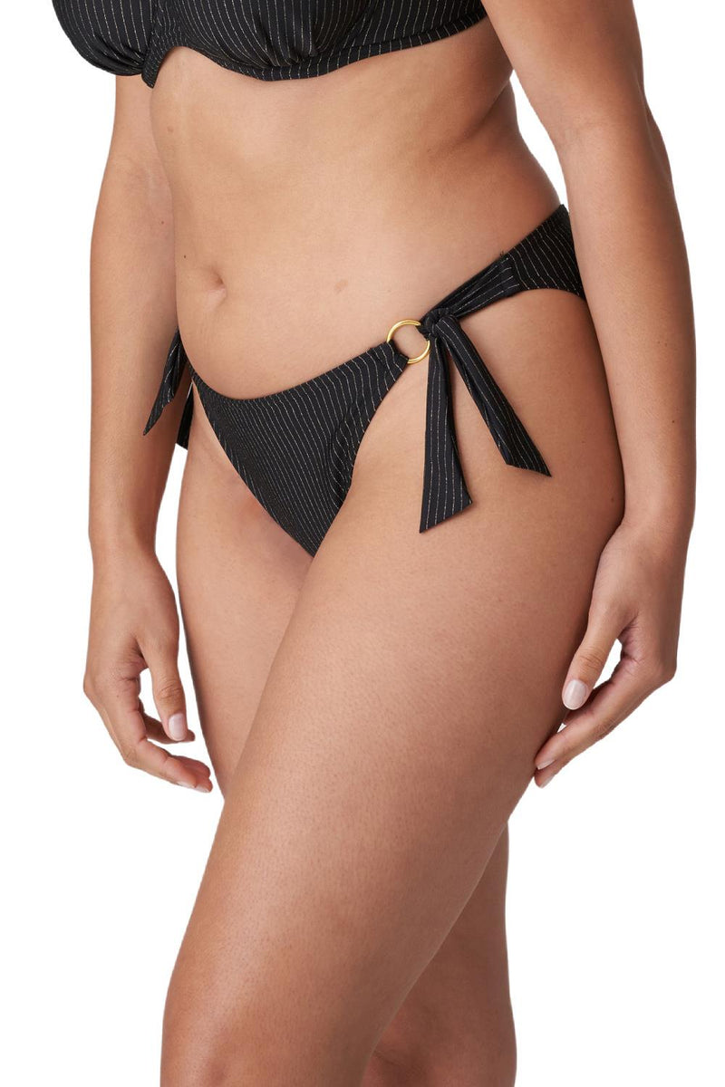 Prima Donna Swim SOLTA Side Tie Brief, Black (4010153)