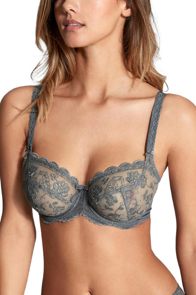 Empreinte Cleo Low Necked Bra, Granite (08219)