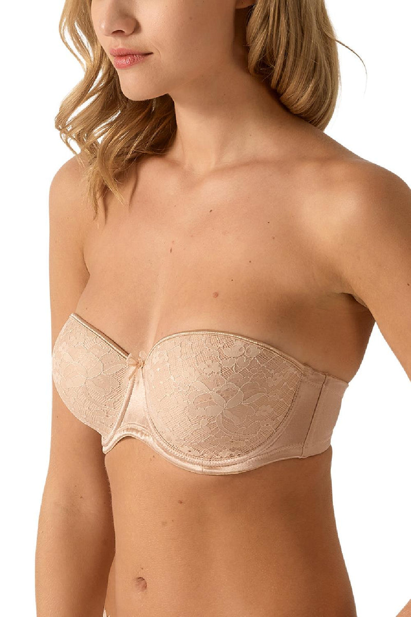 Empreinte Melody Padded Strapless Bra, Caramel (3386)