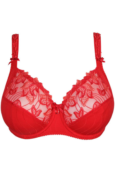 Prima Donna Deauville Full Cup Bra (Cup F-J), Scarlet (0161811)