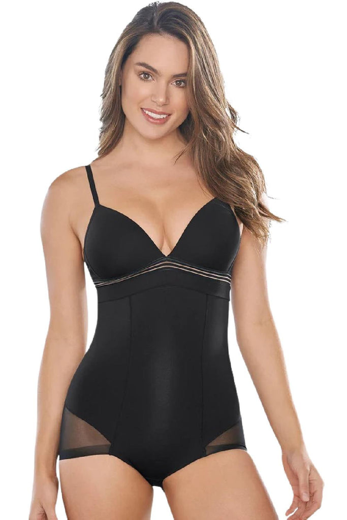 Leonisa Undetectable Step-In Mid-Thigh Body Shaper 018483 Black