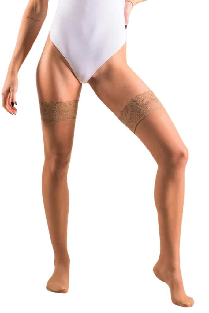 Enamor Polyamide Hi-Waist Smooth Compression Thigh Shaper - Skin